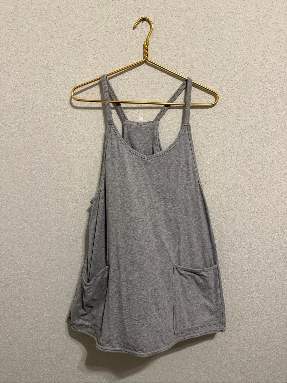 Free People Movement -Gray -Hot Shot Mini Dress - Women -Small